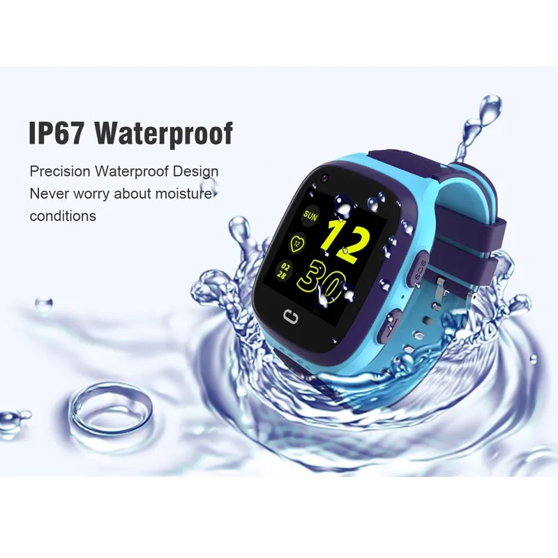 Hot Sell 4G Child Smartwatch IP67 LT31 Sos Call Lbs Wifi Location Video Call Hypoallergenic Silicon Smart Watches For Kids LT31