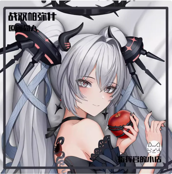 GRAY RAVEN：PUNISHING Luna Sexy Dakimakura Hugging Body Pillow Case Cover Japanese Pillowcase Cushion Bedding Gifts ZHG