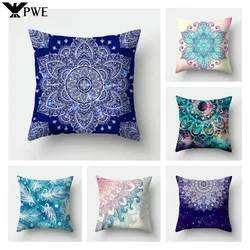 Mandala Pillow Covers Living Room Cushion Cover Bedroom Sofa Decorative Throw Pillowcases Home Decor Polyester Pillow 45x45cm