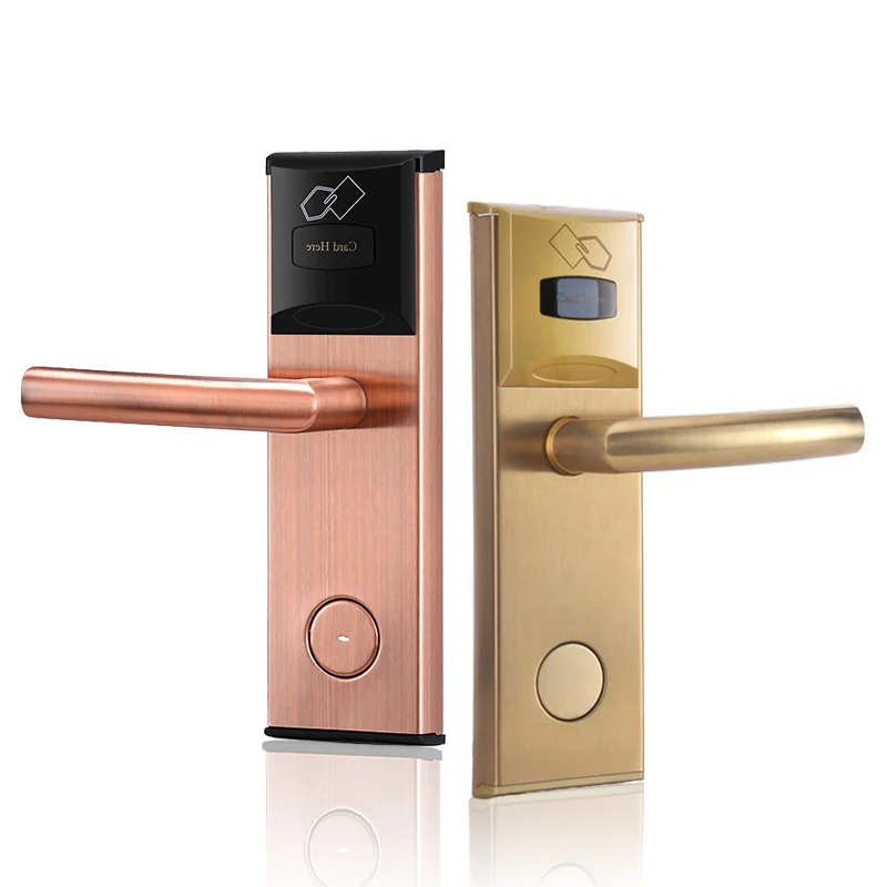 

Hot Sale Smart 4 AA Alkline Battery Operated Electronic Hotel Room Door Lock Smart