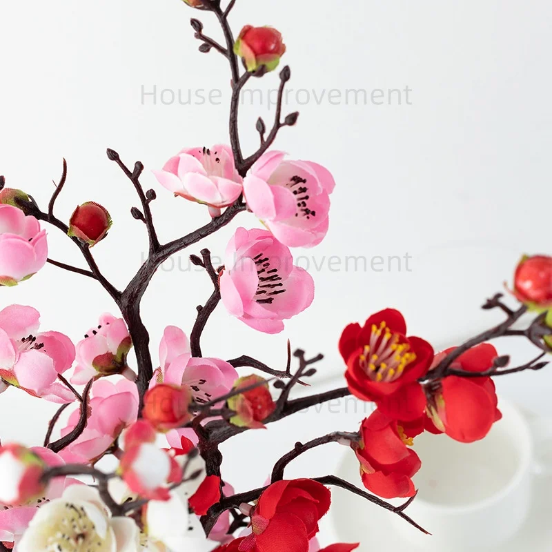 Sztuczne rośliny Bonsai - bez doniczki Kwiaty Sztuczna roślina Małe drzewo Sztuczne kwiaty Ozdoby stołowe Dekoracja domu Hotel Ogród