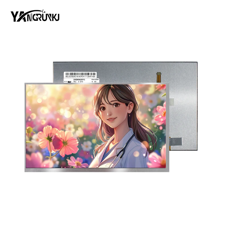 

Outdoor Highlight Display tft lcd 9 inch 800 nits Outdoor advertising products HSD090JHW1-D10