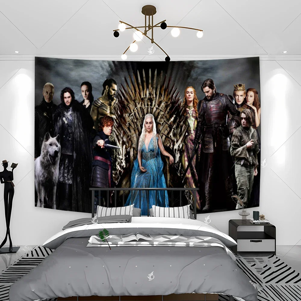 Tv Series Magic Conspiracy Power Struggle Home Wall Tapestry Home Décor Bedroom Sheets Background Cloth Yoga Mat Birthday Gifts