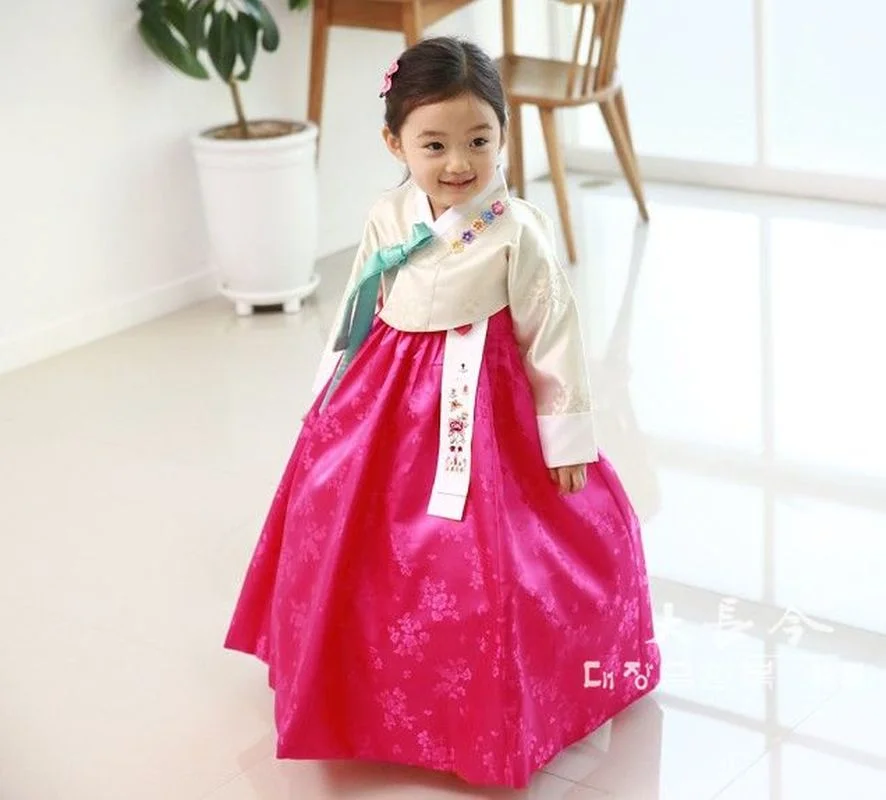 

Customized Baby's One Year Old Hanfu Korean Imported Forging Hanfu Little Princess Hanfu