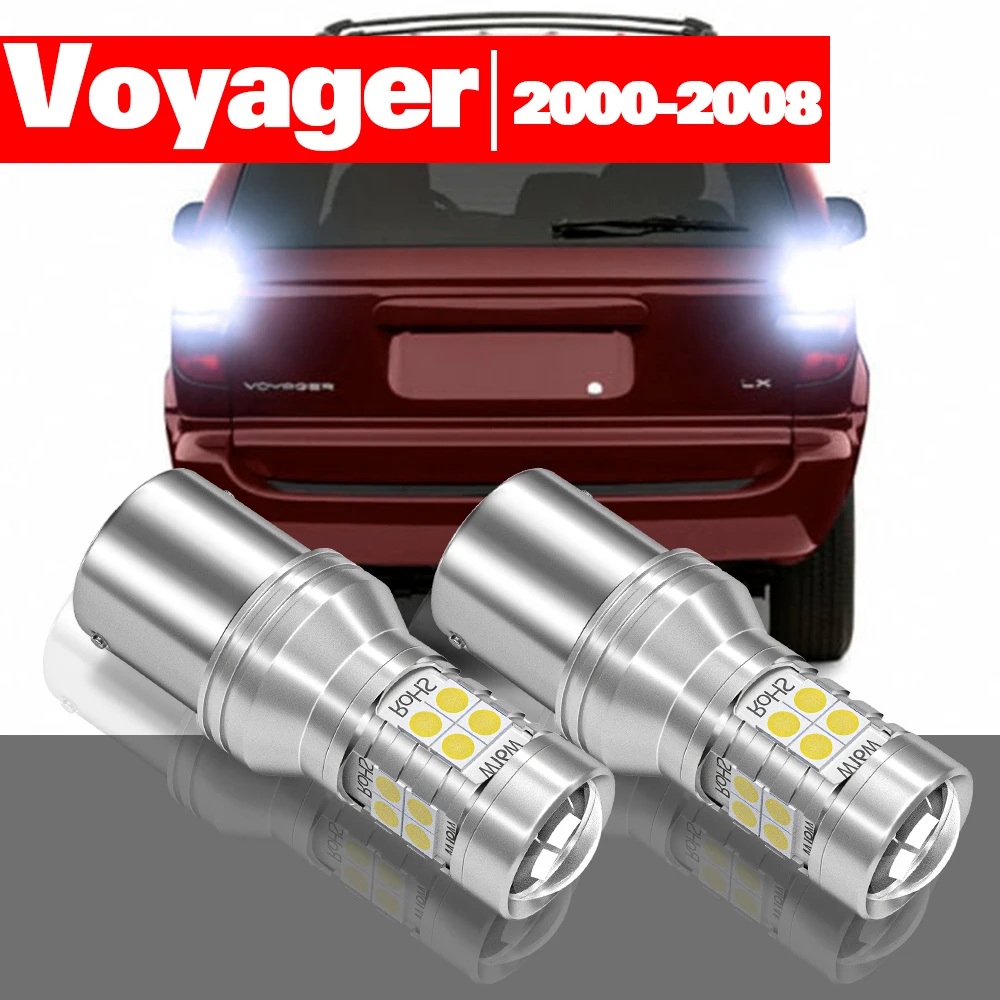 

For Chrysler Voyager 2000-2008 2pcs LED Reverse Light Backup Lamp Accessories 2001 2002 2003 2004 2005 2006 2007