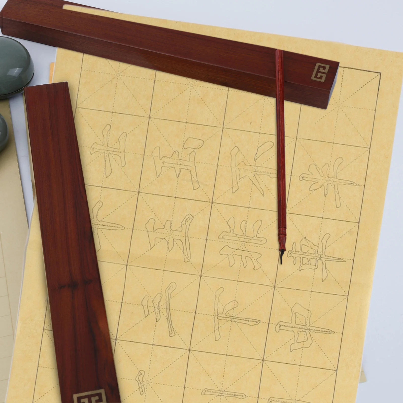 

120Pcs Calligraphy Practice Sheets Brush Writing Training Paper Beginner Standard Stroke Tracing Chinese Characters Handwriting