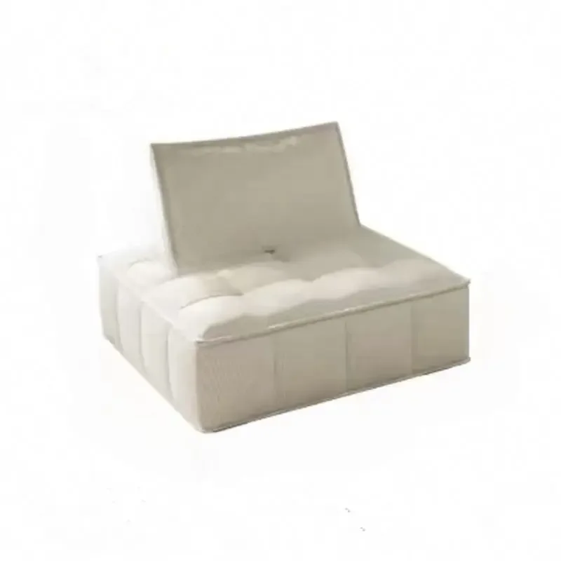 

Pure sponge compression sofa, square single double small apartment living room combination sofa