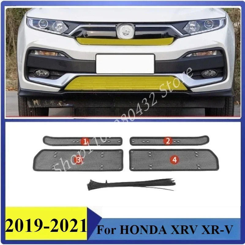 

Insect-proof Air Inlet Protect Cover Airin Insert Net Vent Racing Grill For HONDA XRV XR-V 2019-2021 Filter