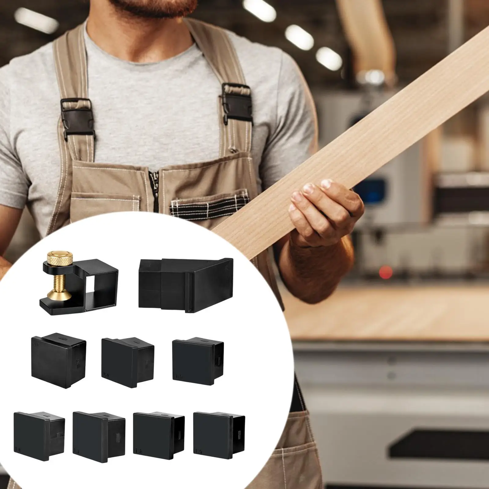 Kit de guía de sierra de cola de milano para carpintería, herramientas manuales para manualidades DIY, uso doméstico en interiores