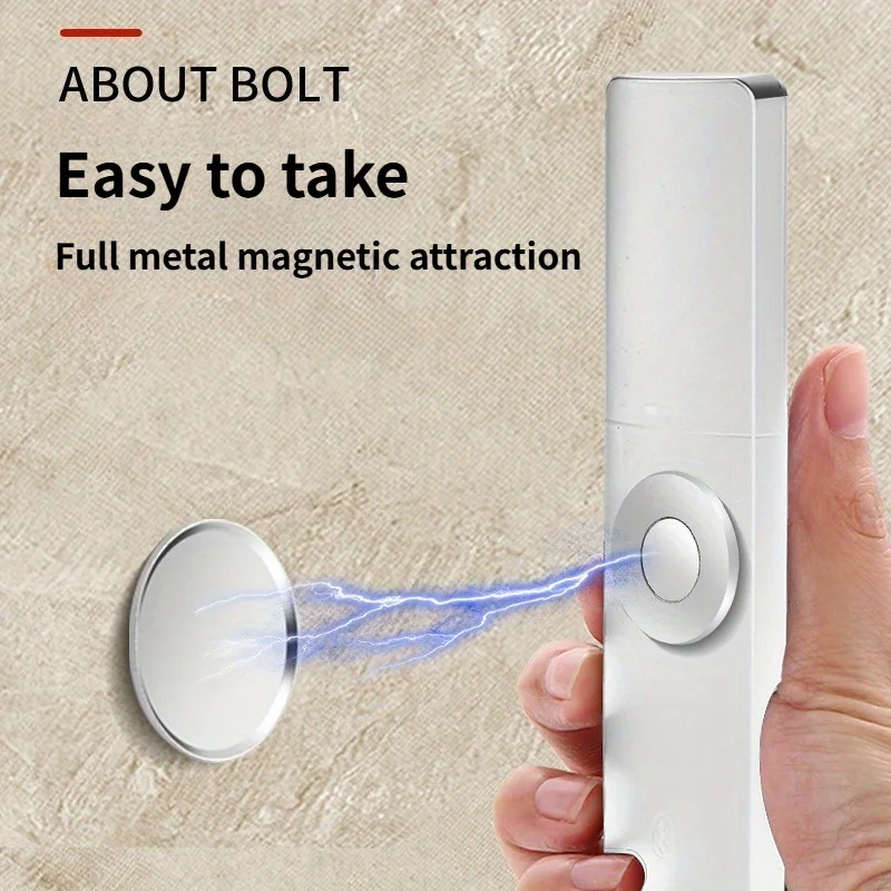 

2set Remote Control Wall-Mounted Storage Sticker Traceless Magnetic Strong Suction Cup No Drill Adhesive Remote Control Hook