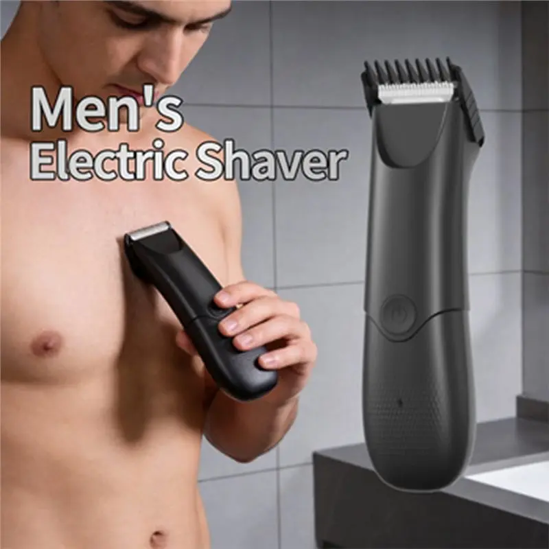 BBNV-Electrical Shaver For Men Body Hair Shaver Private Area Trimmer Type-C USB Gechargeable Shaving Beard Machine