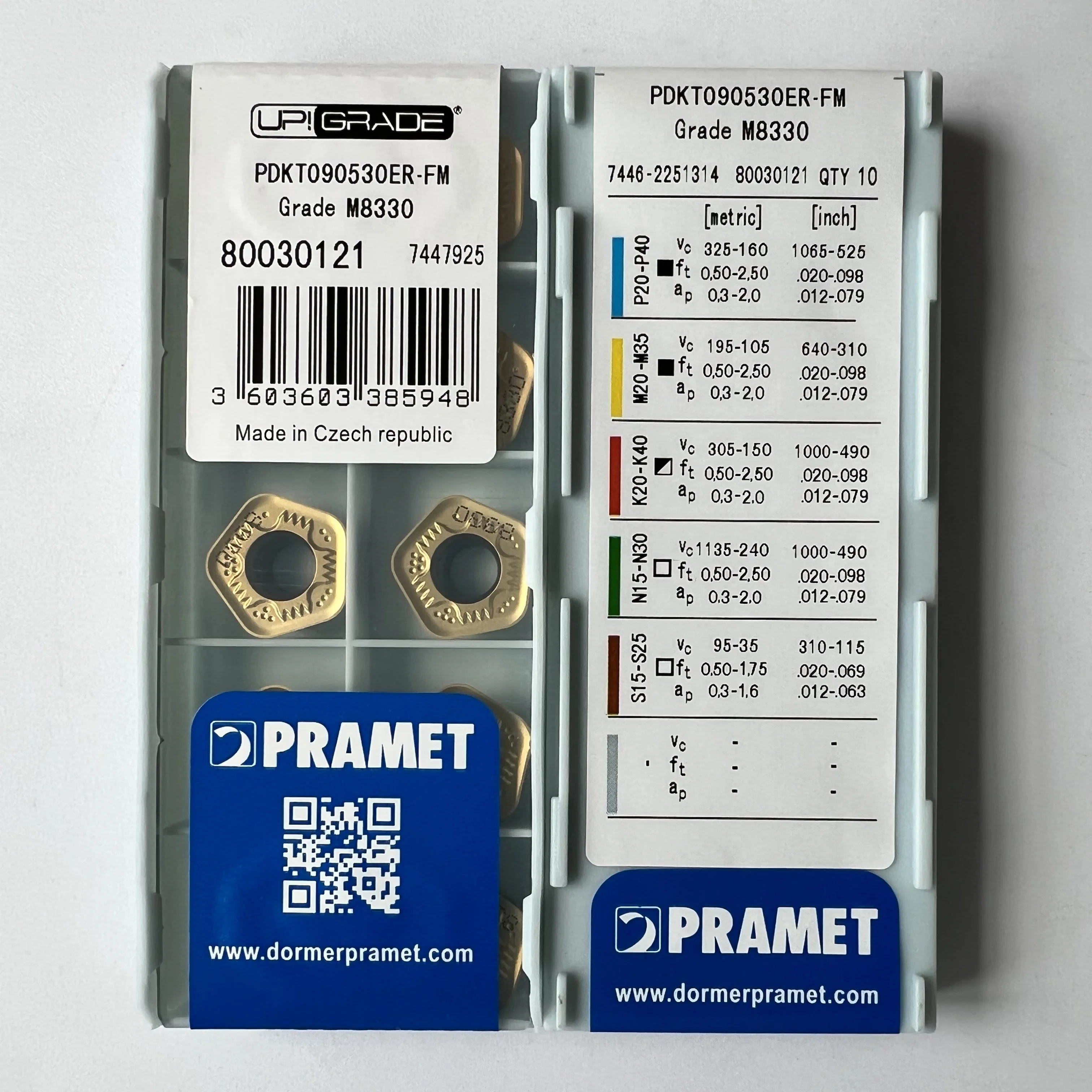 PDKT090530ER-FM M8330 CNC Carbide Milling tool Turning tool