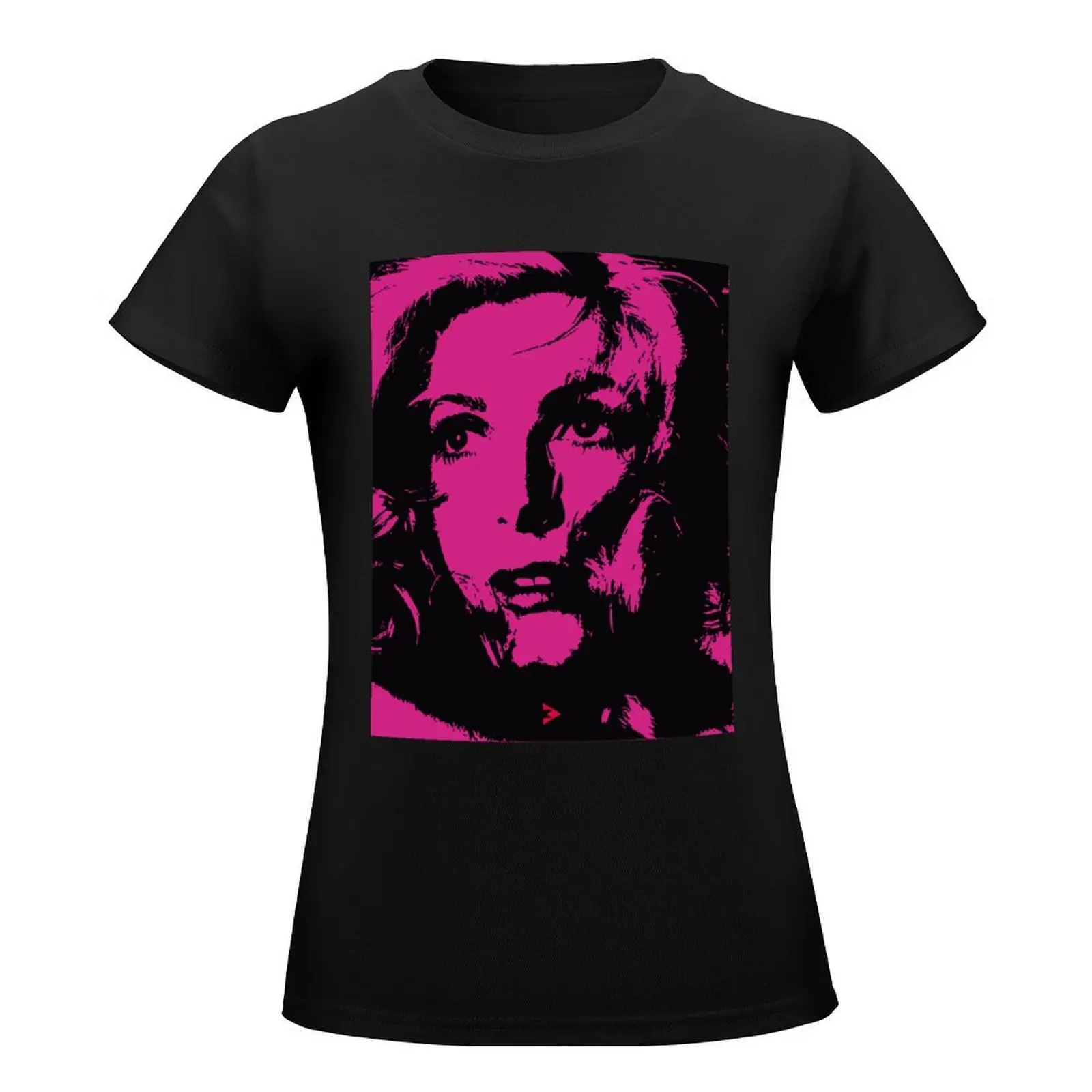 Catherine Deneuve T-Shirt Female clothing summer top new edition t shirts for Women