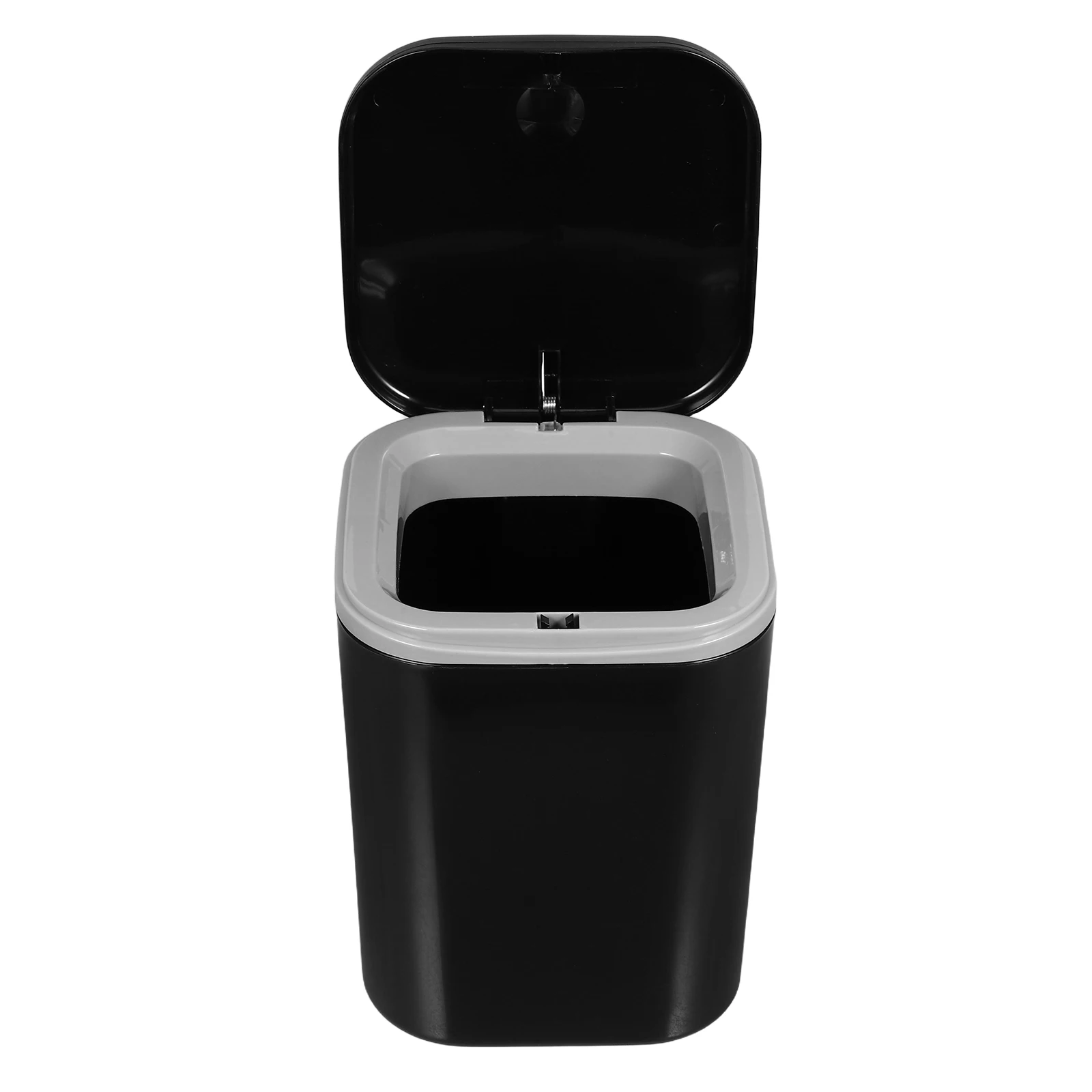 

Mini Trash Can with Lid Small Cute Car for Women Little Push Type Garbage Ban Pp Desk Office Countertop Cans