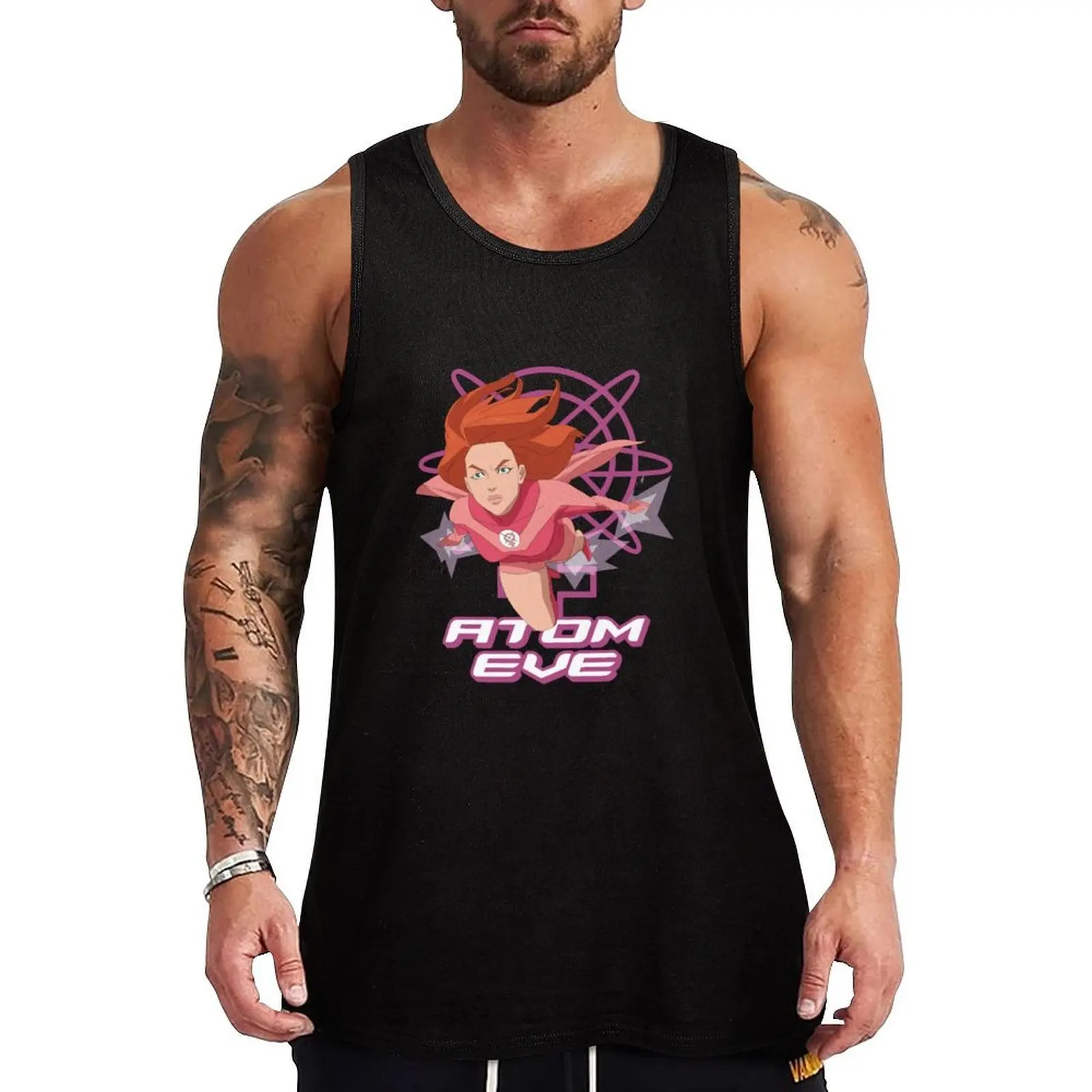 ATOM EVE Tank Top Loose Fit Tank Top Casual Daily Sleeveless Summer Top