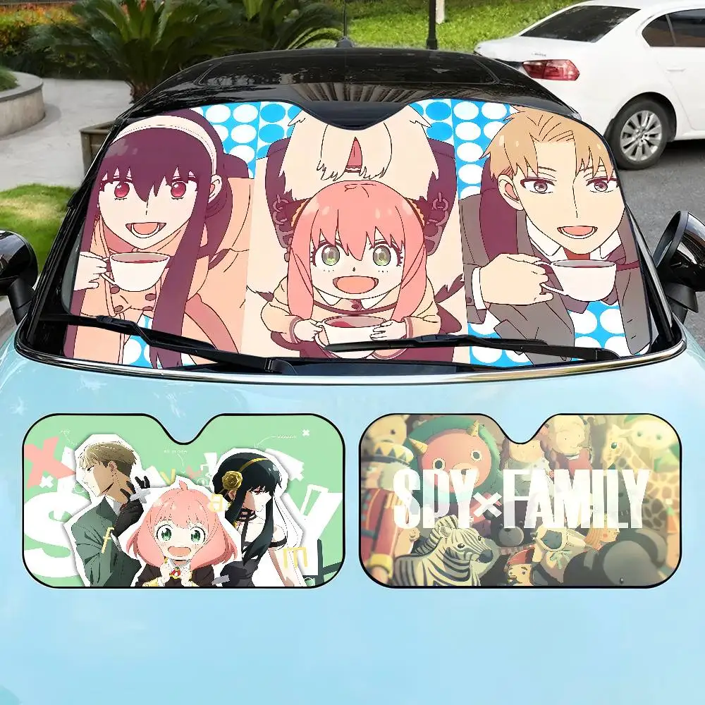 Аниме S-Spy X F-Family автомобильный солнцезащитный козырек