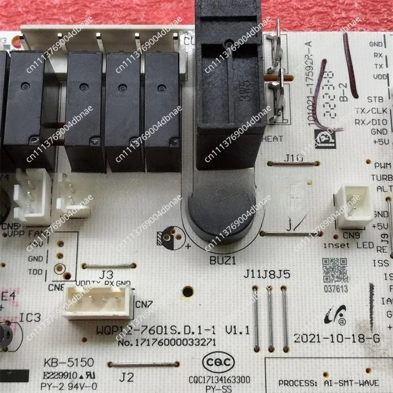 Perfect Fit Control Board for Midea Dishwasher, Direct Replacement for Model WQP12-7601S.D.1-1
