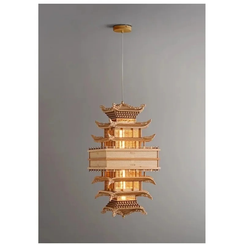 

Antique building chandeliers, pavilions, living room decorative lamps