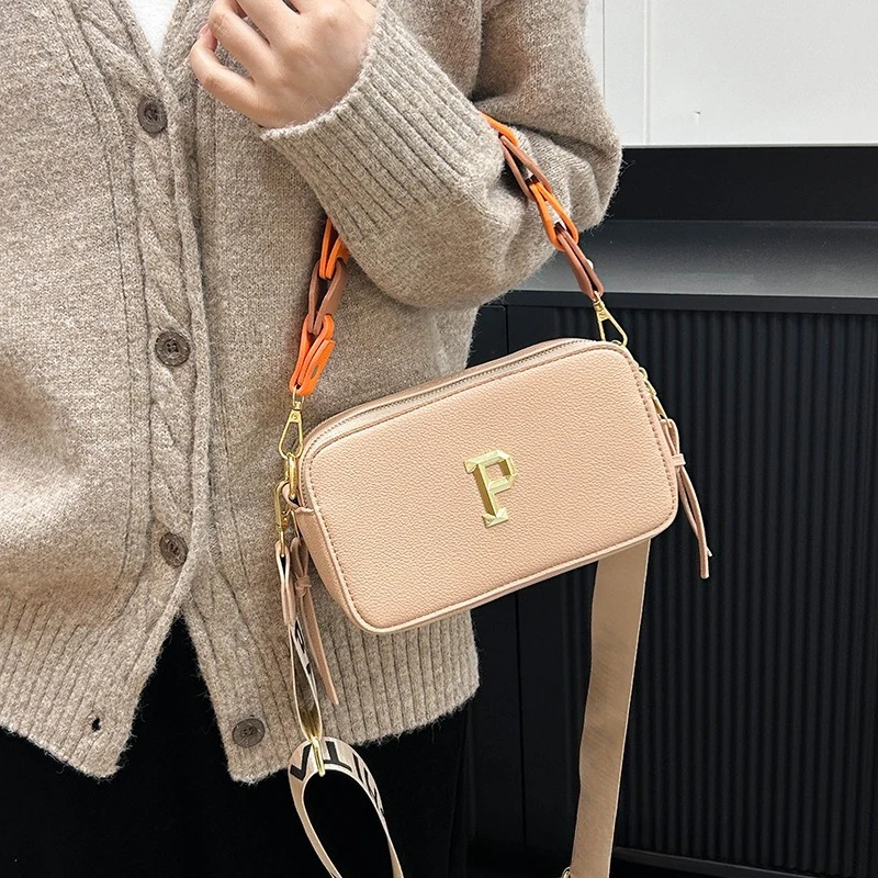 

Сумка для фотоаппарата для мамы и дочки 2025 года — городская сумка через плечо, компактный квадратный дизайн, легкий и прочный, аксессуар в уличном стиле