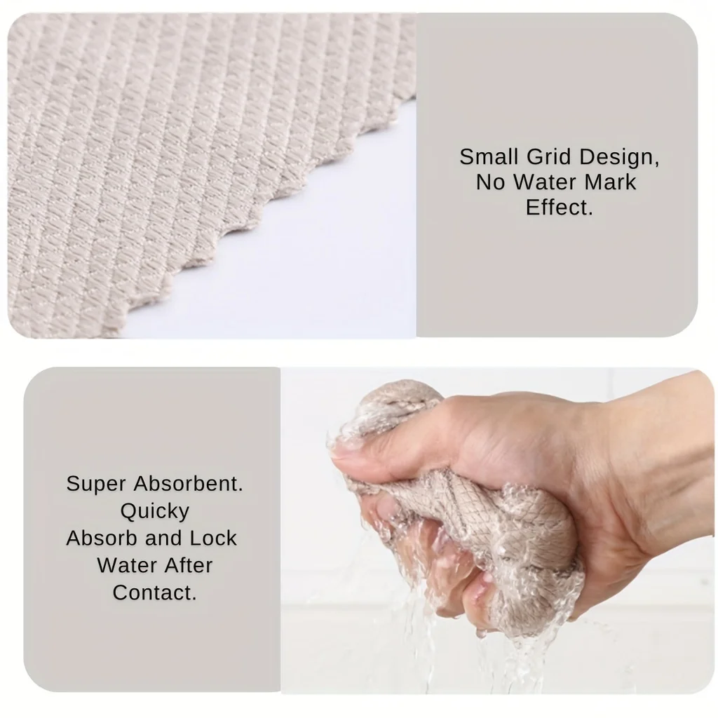 Fish scale rag, magic absorbent dishcloth, dishwashing cloth, not easy to stain with oil, special for kitchen glass cleaning