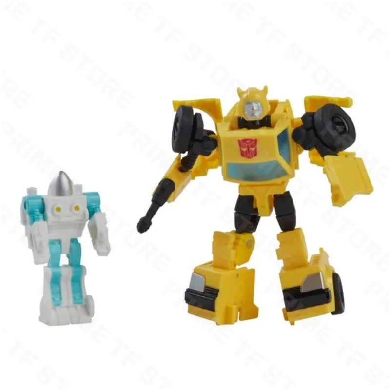 Originele Hasbro Transformers War for Cybertron Kingdom BB F0926 Bumblebee Spike Witwicky Core-klasse actiefiguur