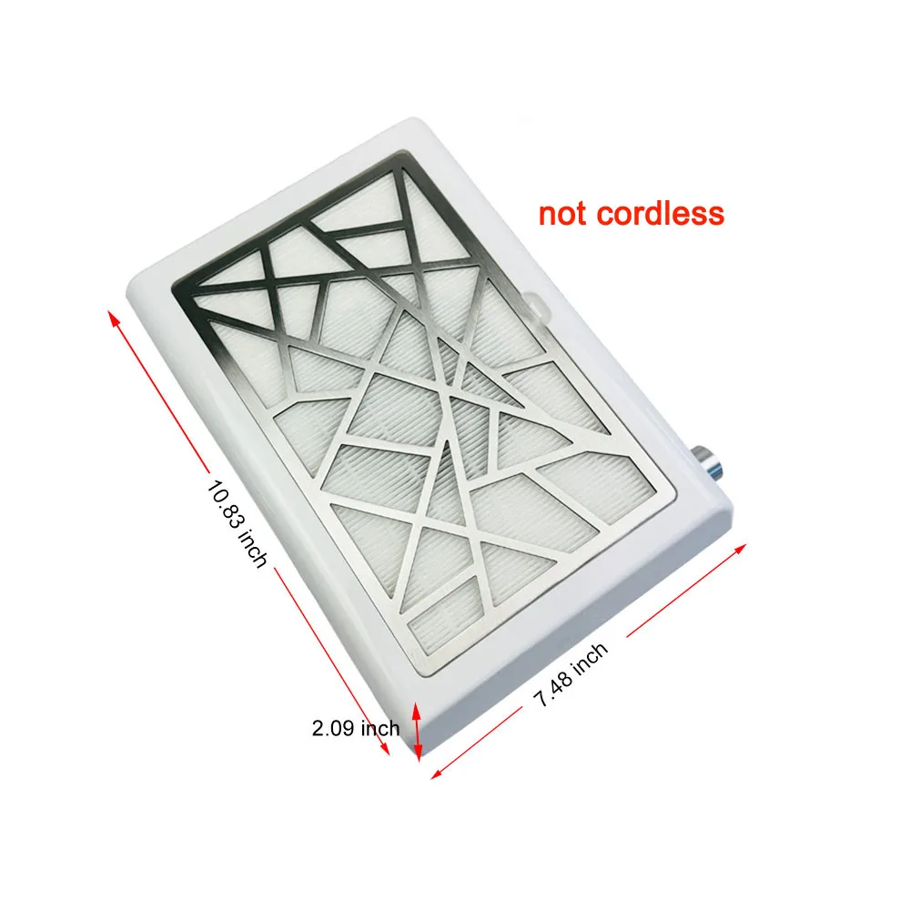 Professional Strong 402 Manicure Vacuum Collector 160w Nail Fan Machine Cleaner Aspirator Dust Extractor With Filter