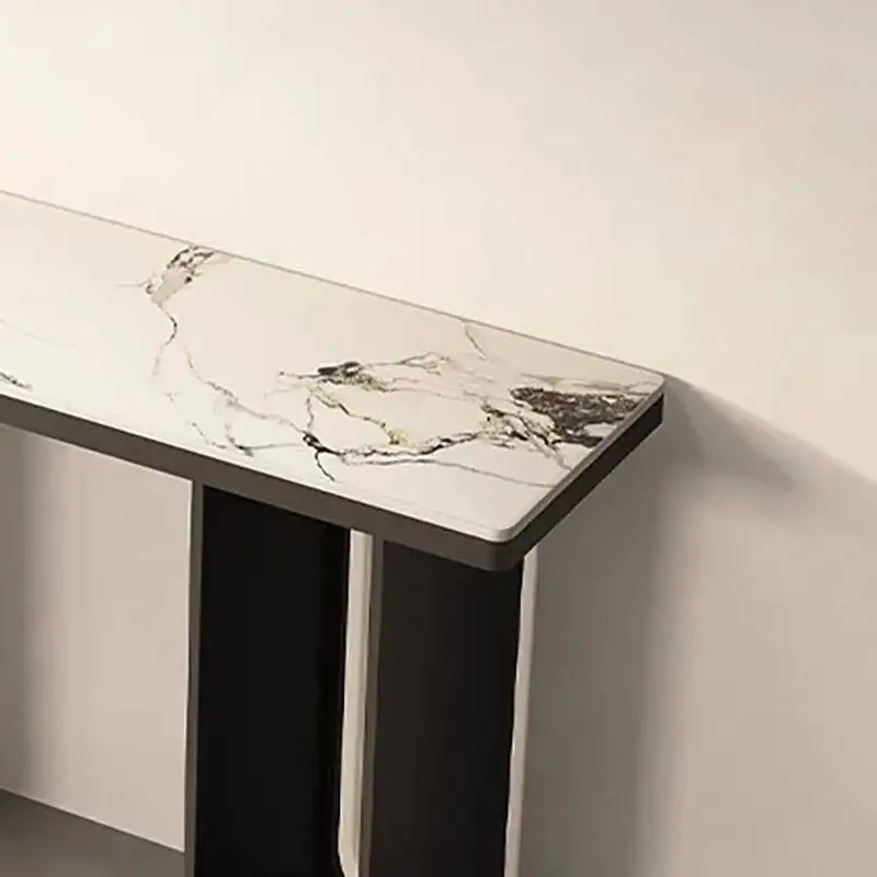 Rustic Industrial Italian Console Table Luxury Design Aesthetic Console Table Premium Beauty Meuble Salon Furniture Living Room
