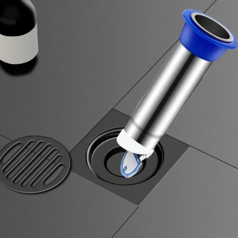 Stainless Steel Floor Drain Cores Embedded with Hair Catcher Floor Drain Backflow Preventer Efficient Drainage Anti-clogging