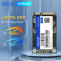 OSCOO MSATA SSD 128GB 256GB 512GB Internal Solid State Hard Drive 3x5cm Mini SATAIII For Computer Accessories Desktop Laptop PC