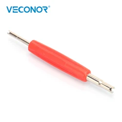 Tire Repair Tools Valve Core Removal Installer Wrench Dual Head For Car Tyre Air Conditioning Valve Core Driving