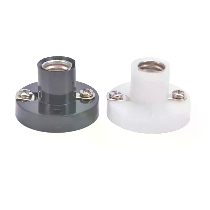 

1 шт., высококачественный винтовой держатель E10, DIY плоские основания ламп, физические электрические бусины, тестовые детали