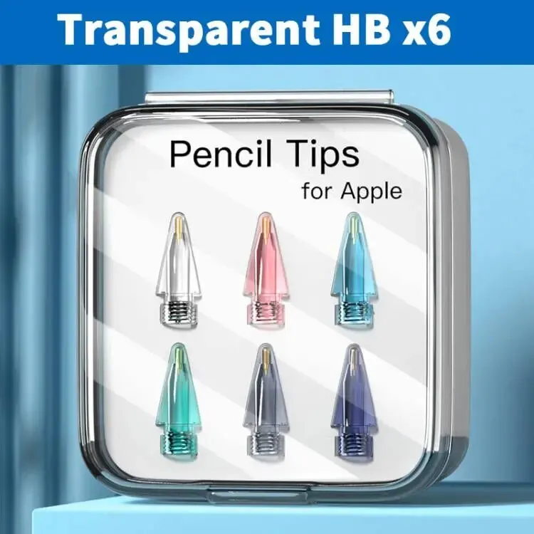 Für Apple Pencil Pen Nib Federmäppchen für Apple Pencil Tip 2B HB 3.0 Soft Hard für Apple Pencil 1st 2nd Generation Zubehör