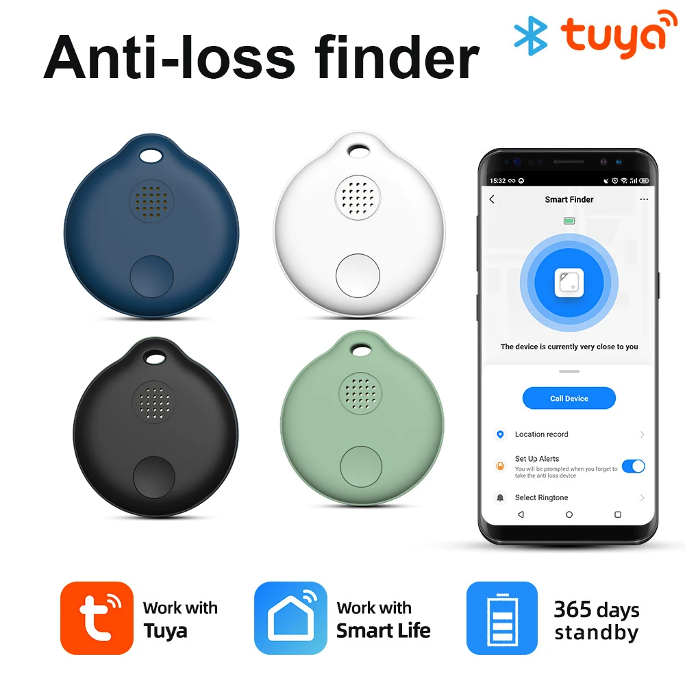 

Беспроводной двухсторонний смарт-трекер Tuya с функцией Bluetooth