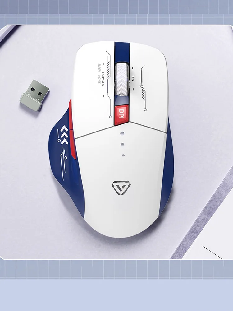 

Stylish wireless mouse, long battery life, office games universal rechargeable mouse, suitable for desktop/tablet computers