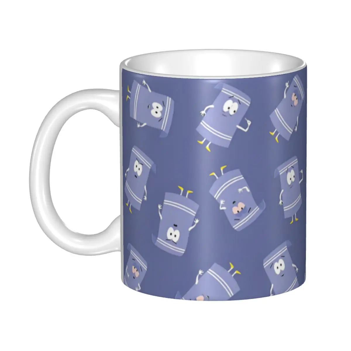 

Customized Towelies Coffee Mugs DIY Funny Cartoon Ceramic Milk Tea Mug Cup