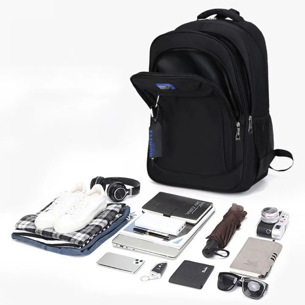 Multi Pocket Leisure Backpack Large Capacity Wear-Resistant Business Backpack Ergonomic Waterproof Travel Laptop Bag Commuting
