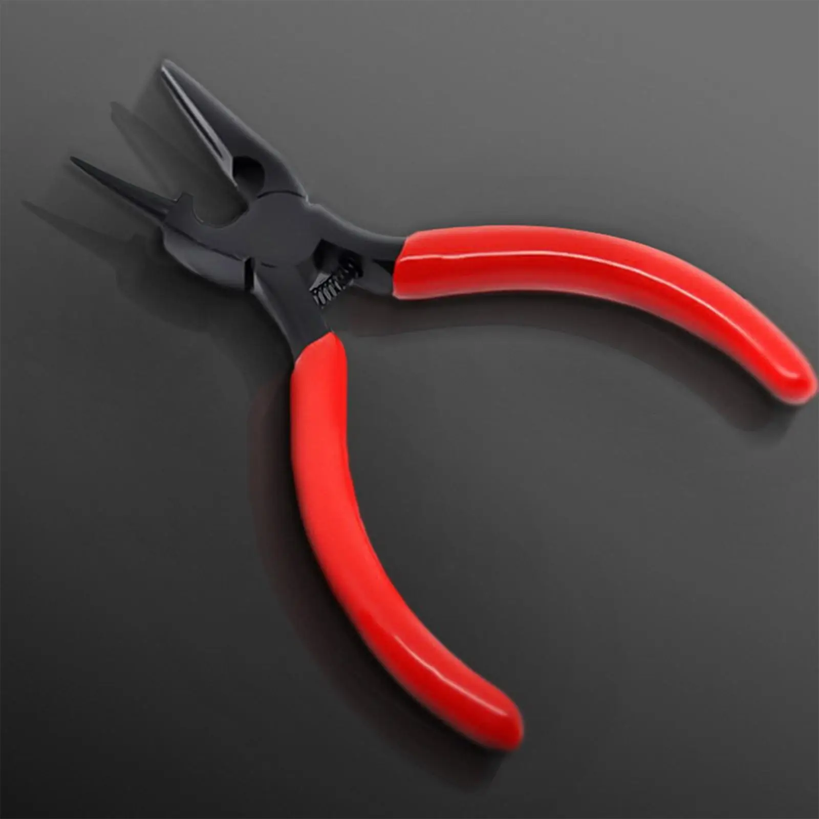 Wire Pliers Flat Nose Pliers Convex Pliers 12.5cm DIY Jewelry Making Pliers Repair Supplies Ring Molding Wrapping