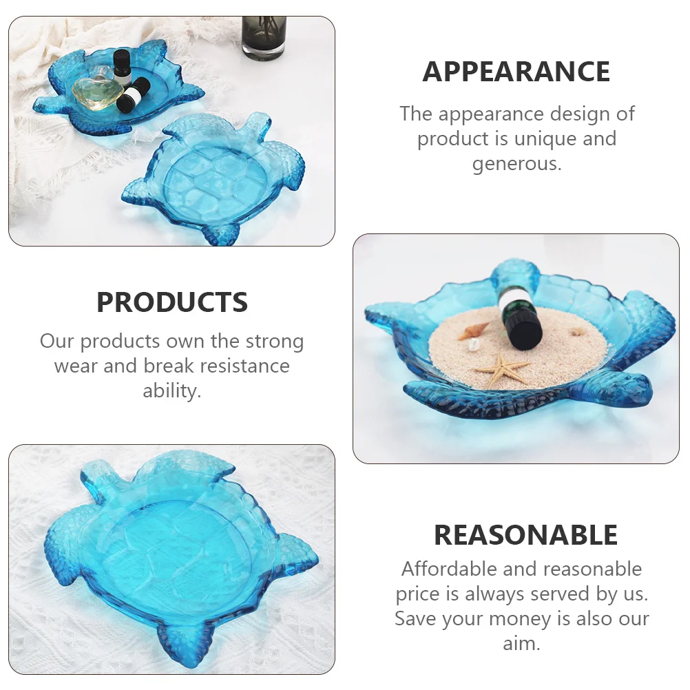 

1pc Crystal Epoxy Resin Turtle Silicone Mold For Diy Jewelry Craft Making Storage Plate Tool Creative Tray Accessory
