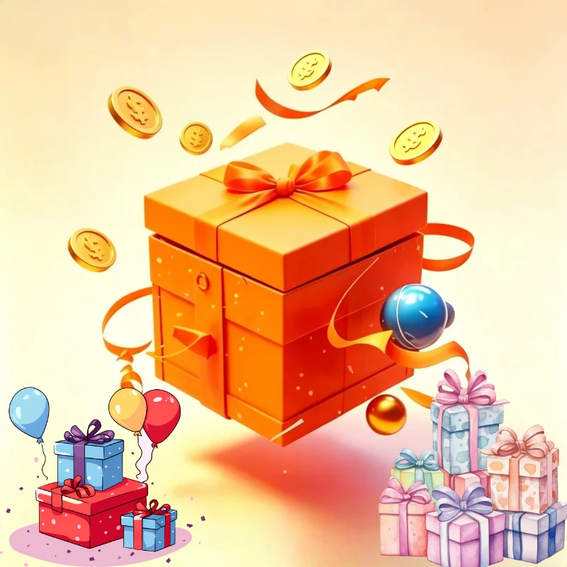 

A mysterious surprise box, a fun surprise box
