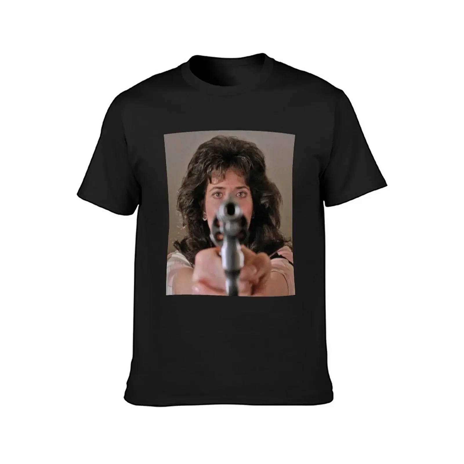 Goodfellas Karen Pointing Gun T-Shirt cotton graphic tees tops aesthetic clothes men workout shirt image 2
