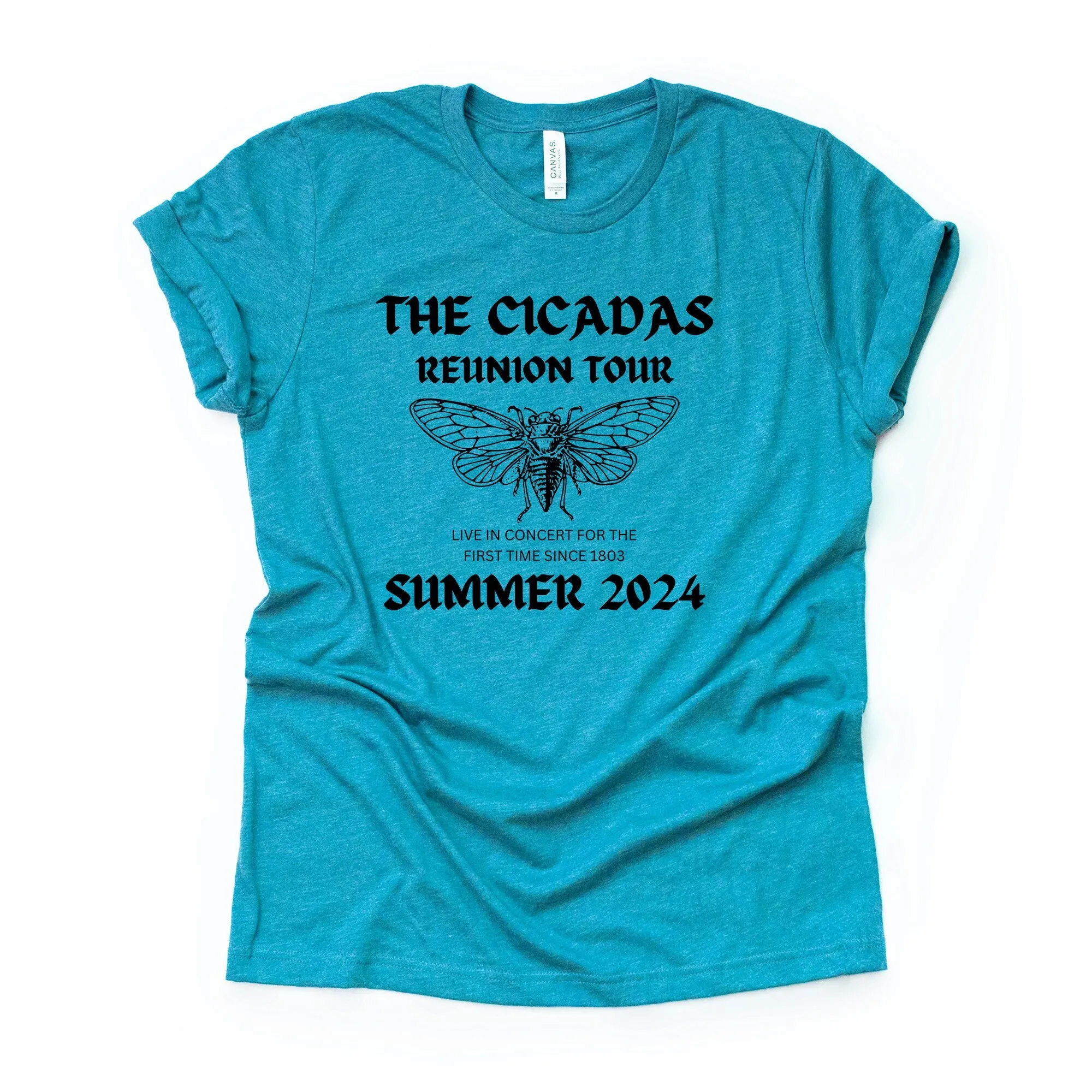 Cicadas 2024 The Reunion Tour Emerging Design On Premium Unisex Shirt 6 Color Choices 3X 4X