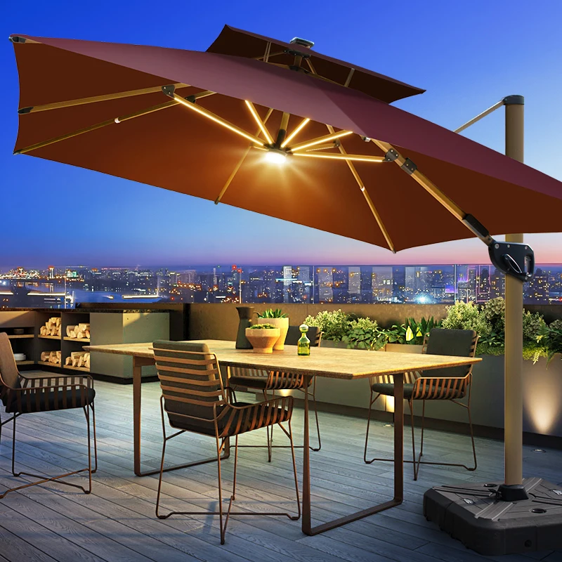 

Windproof Sun Umbrella Outdoor Furniture Patio Umbrellas For Swimming Pool