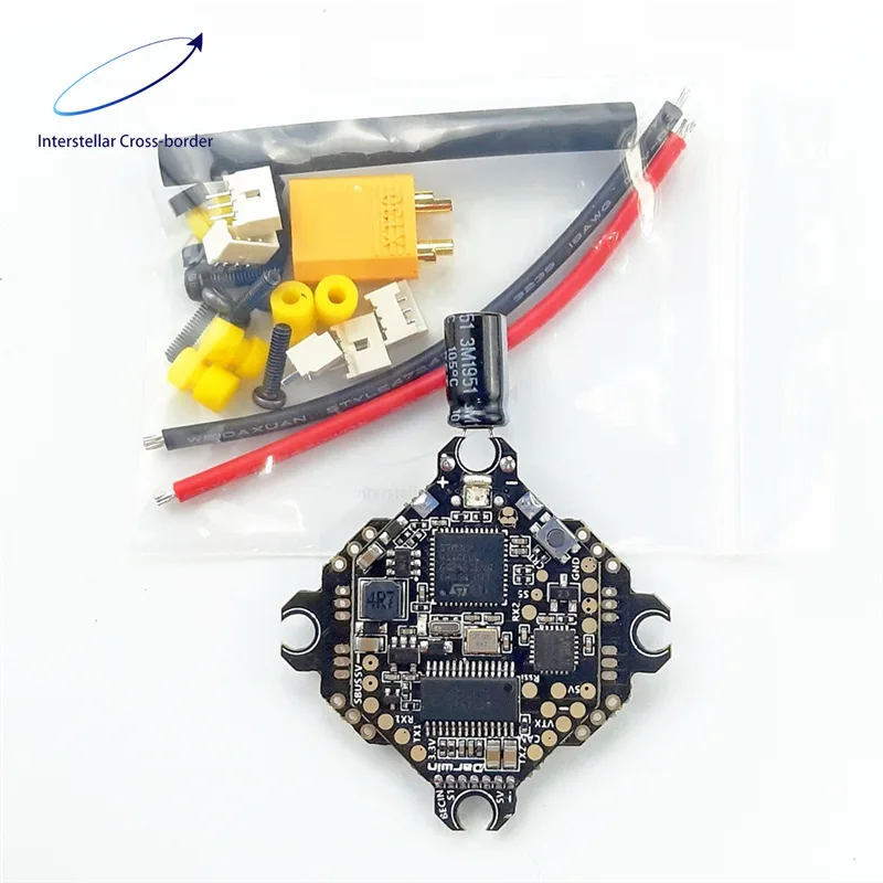 

Полетный контроллер F411 AIO 4-в-1 ESC 15A для Betaflight BL_S, для радиоуправляемых FPV-дронов и квадрокоптеров