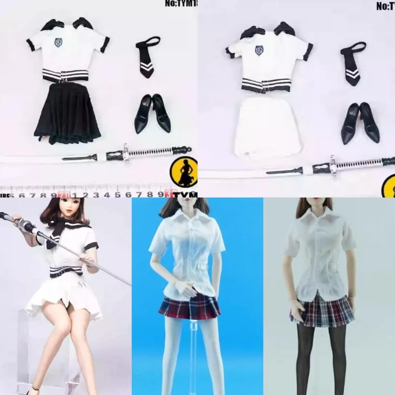 1/6 Scale Female Soldier Fashion Cat Girl Corset Lace Skirt Evening Dress Clothes Set for 12