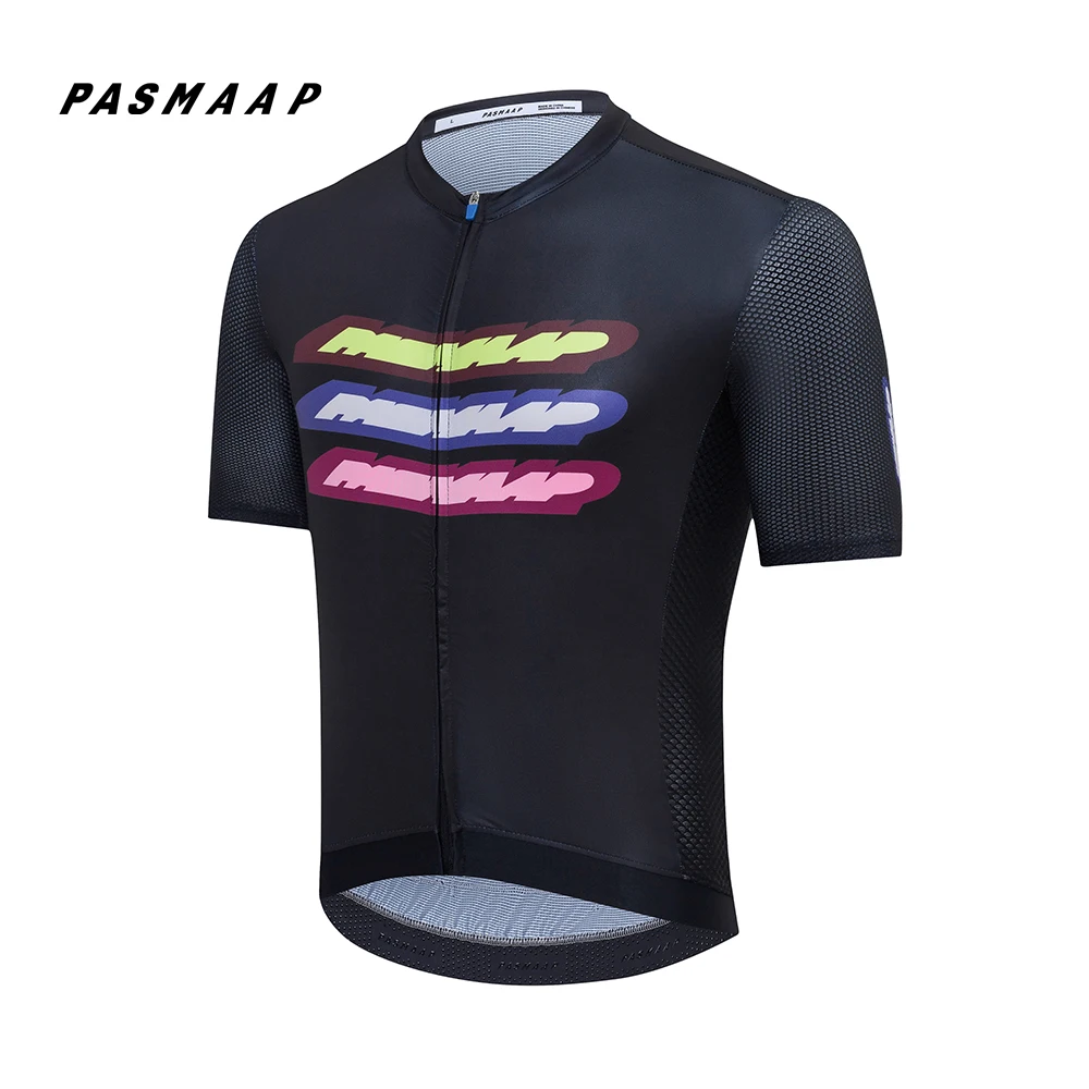 PASMAAP Midsummer Cycling Jersey MTB Road Bicycle Shirt High Quality Pro Team Short Sleeve Bike Clothes Maillot Ciclismo Hombre