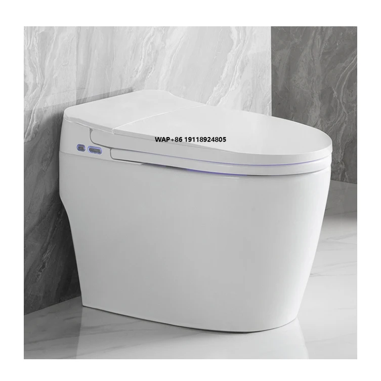 CUPC Modern Auto Sensor Flush One Piece Intelligent Wc Bidet Commode Toilet Bowl Automatic Smart Toilet With Remote Control