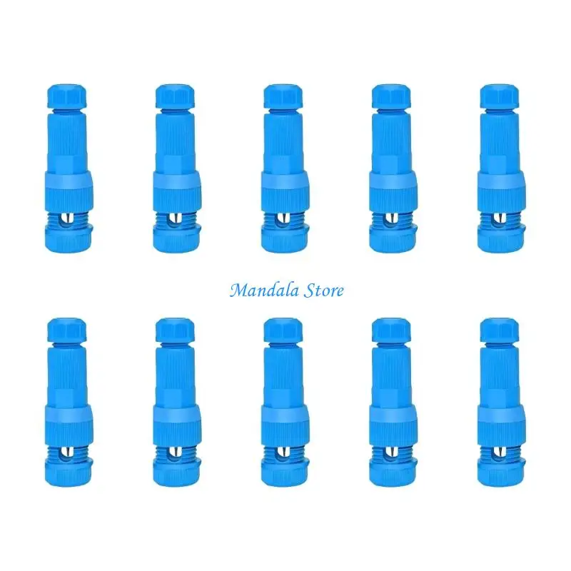 U2JC 10Pcs Quick Piercing Connector Low Voltages Wire Connector Lighting Connectors