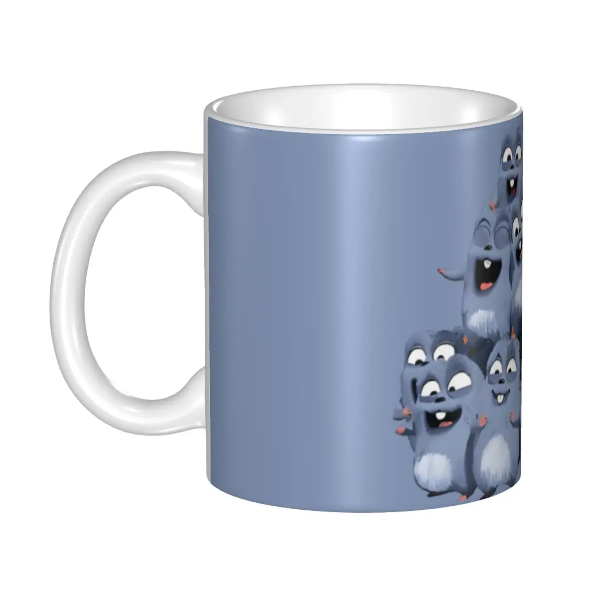 

Custom Cute Grizzy And The Lemmings Cartoon Coffee Mugs DIY Ceramic Mug Creative Present