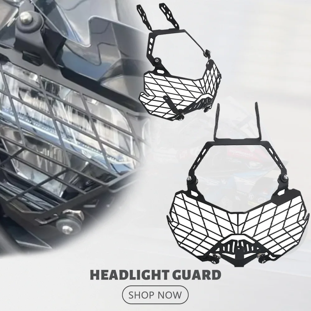 

2025 KLR650 Motorcycle KLR klr 650 Headlight Guard Protector Grille Grill Cover CNC FOR Kawasaki KLR 650 2021 - 2023 2024 Motor