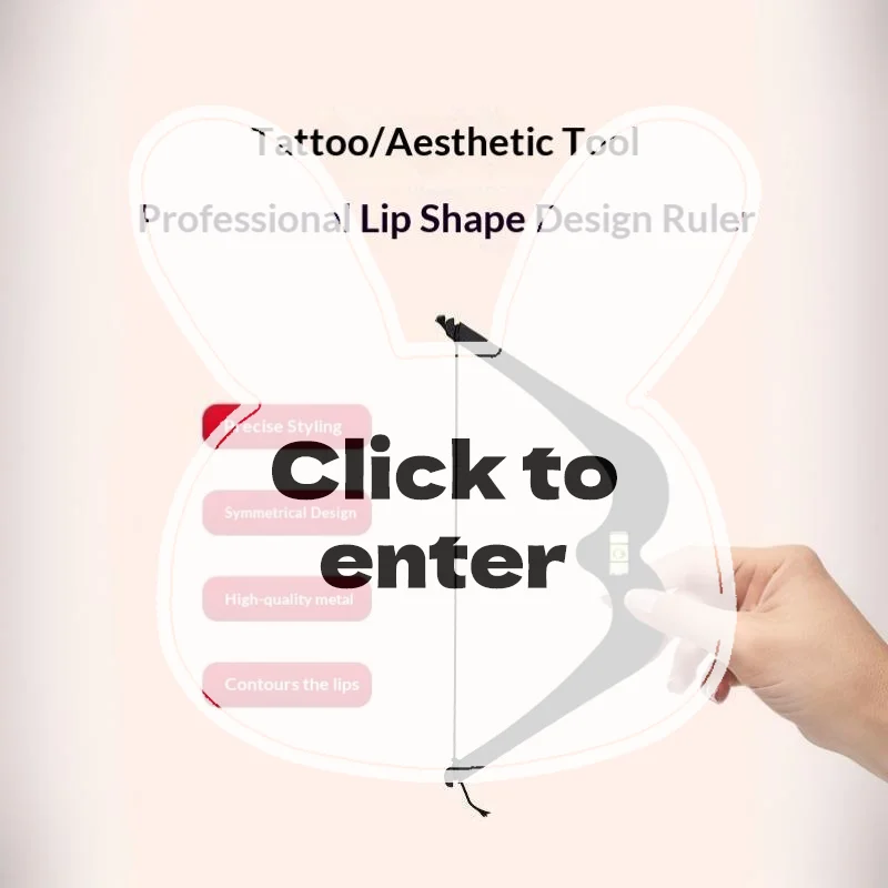 Lip Leveling Ruler 1Pcs Time Saving Permanent Makeup Lip Mapping Tool With Spirit Level for Busy Beauty Artists